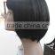 over night delivery natural color short synthetic bob wig for african black woman