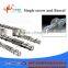 Rubber Hot/Cold Feeding Extruder Single Screw Barrel