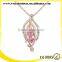 free sample handmade statement floating crystal necklace