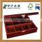 nature custom real wood tea packaging box for sale