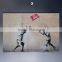 Kids room wall sticker banksy art