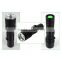 C81 Portable MINI LED zoom flashlight torch with pen clip