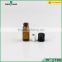 5ml tube glass bottle with cap