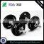 China adjustable dumbbell weights set with chrome bar for sale