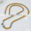 Variety color chain necklace stainless steel curb chain for man
