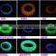 Visible Flowing LED Cable Light Up Charging Cable LED Light Micro USB Charger Data Sync Cable For Samsung