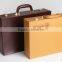 High-grade Lightweight Leather Wood Suitcase Box Carrying Briefcase Box