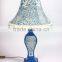 Table lamp Blue panther print Table lamp resin crafts