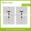 Over 50m Single Cat5e with Bi-direction IR and POE Wall plate HDMI Extender