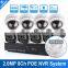 NVR POE Kit With 8CH 1080P 2.0MP POE Bullet POE IP Camera CCTV NVR System KIT 48V Real POE NVR With 8PCS Cameras NVR System