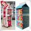 Supermarket flooring cardboard display stand shelves