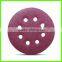 aluminum oxide Abrasive Sanding hook and loop disc