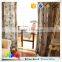 latest creative design linen/ cotton or polyester eco friendly waterproof fabric natural straw fabric wood deisgn fabric