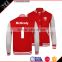 Wholesale plain own logo and number sport jacket Washing faded Long Cotton Jacket For men