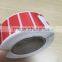 custom sample car sticker label roll design and printing