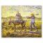 Handmade Van Gogh Reproduction Oil Painting on Canvas Red Vineyards at Arles
