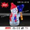 2015 NEW animated LED Acrylic figurines christmas snowman with broom