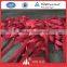 Good quality red Polyester knotless nets or Raschel nets for bathing nets / seine / trawl net from China biggest net factory