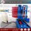 Metal sheet roof tile crimping curving roll forming machine