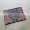 factory mass produced genuine leather sew on patches