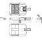 New design 100W led street light module high quality