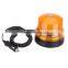 High Power LED Car Vehicle Amber Single Flash Warning Light with Magnetic Mount Beacon Strobe Emergency Alarm Lamp