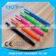 soft rubber coated triangle ball pen with logo