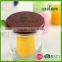Wooden Lid for Glass Jar With Silicone Ring for Promotional