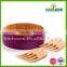 High quality bamboo salad bowl with server wholesale