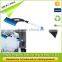 Telescoping snow brush, plastic ice scraper brush with EVA sleeve, 2 in 1 soft snow brush