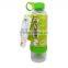 800ml BPA free plastic sports water bottle with infuser