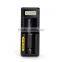 Best Selling LCD Single Bay/Slot Charger Nitecore UM10 Intellicharge Um10 Battery Charger