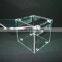 Hot sales flat packed pvc terrarium with great price custom