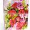 rose design printing paper gift bag