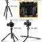 Hpusn 035lpro professional ball head aluminum tripod portable travel dslr camera tripods