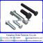 Grade 8.8 Hot dip galvanized coating hex bolt and nut and M12 hex bolts