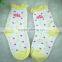 model cotton dress drop green color girl socks new product