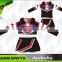 Dry fit cheerleading uniforms with your own logo