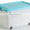 Waterproof storage box with wheels bathroom sundries storage box