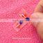 Embossed,Rubber injection Technics Transparent PVC Material rubber clothing labels