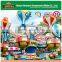 Kids loved play indoor&outdoor park rides samba balloon games for sale