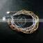 19cm silver plated brass faceted rhombic link fashion DIY bracelet supplies 1900068