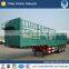 interlink livestock cargo fence truck trailer , 3 axle Fence semi Trailer for sale --FOB 10000