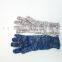 High quality durable grey string knit cotton gloves