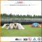 Large family camping tents 3-4 person double layer family tent