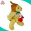high quality best made latest plush professional christmas animal deer toy