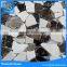 Garden broken edge marble mosaic tile polish