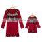 Hot sale high quality mother and daughter dressser, fashion design summer family dress set in stock