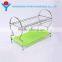 HT143 stainless steel chrome Iron kitchen dish rack chromed wire dish racks