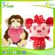 Most popular naughty bear plush toy china soft Valentine's Day animal plush toy for girl friend